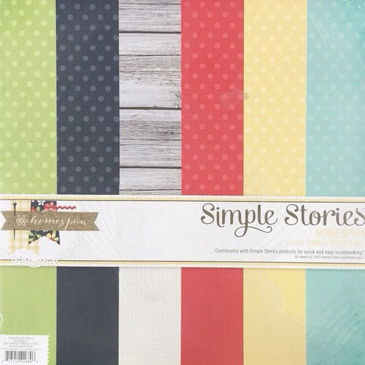 Carta blocco Scrap Simple Stories 30x30cm (12"x12")