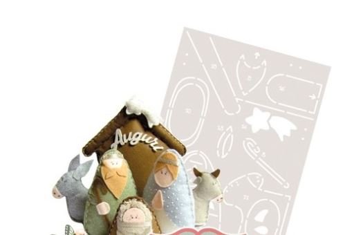 Cartamodello Stencil Creattiva Presepe CRSTE 005
