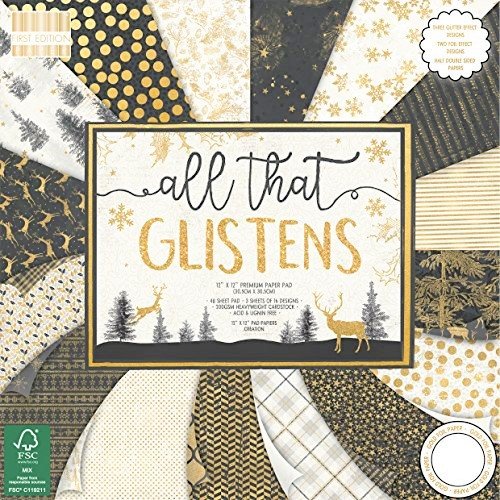 Carte blocco scrap - All that Glistens - FEPAD176X18 30x30cm (12"x12")