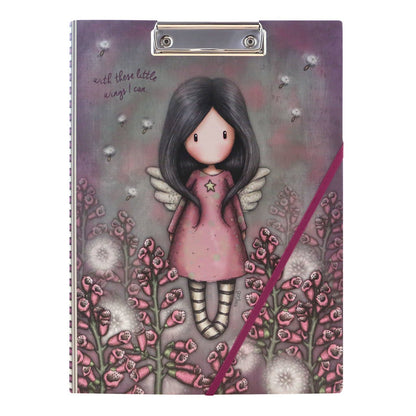 Cartellina Appunti con Clip Gorjuss 1031GJ02 Little Wings