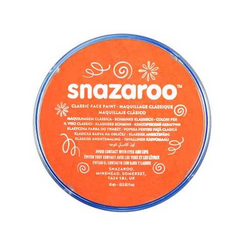 Colori Snazaroo Classico 18 ml Arancio