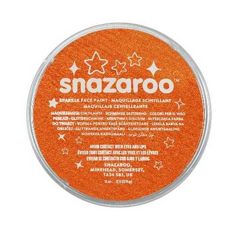 Colori Snazaroo Sparkle 18 ml Arancio