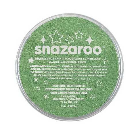 Colori Snazaroo Sparkle 18 ml Verde Chiaro