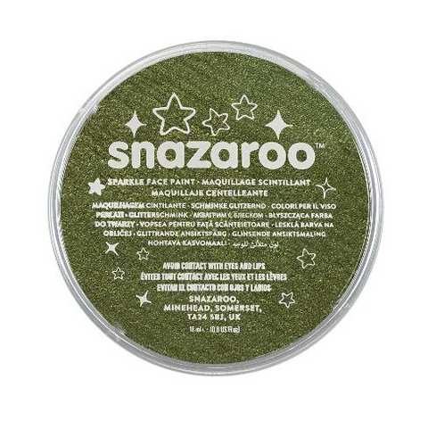 Colori Snazaroo Sparkle 18ml. Verde Scuro