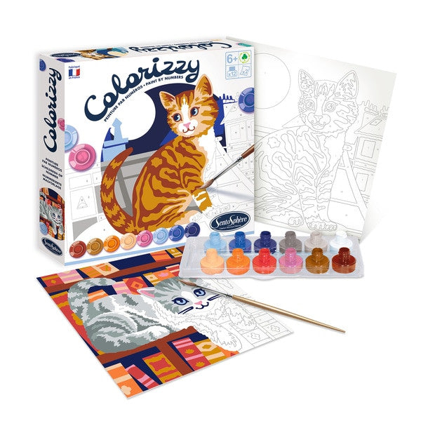 Colorizzy SentoSphère Gatti 4503 Dipinto per numero