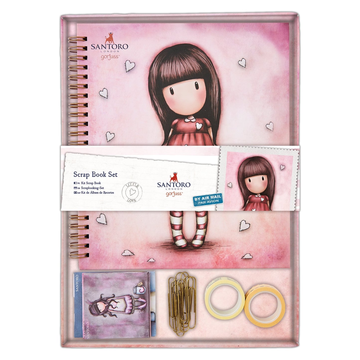 Colour Me Scrap Book Set - Santoro