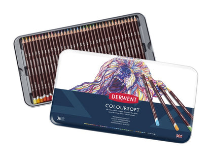 Confezione  Matite Colorate COLOURSOFT Derwent