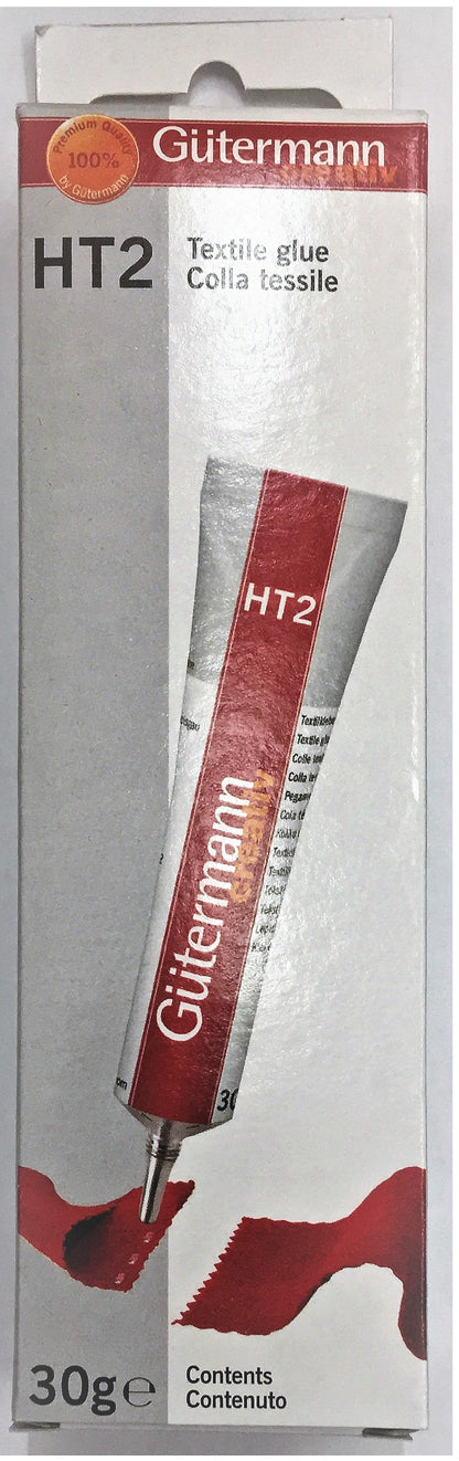 Confezione 5 pz. Colla per tessuti Guttermann creativ HT2  30gr. - 613607