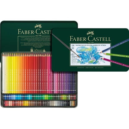 Confezione  da 120 colori a matita Acquerellabili Faber-Castel "Albrecht Durer" 117511