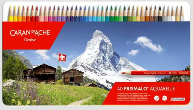 Confezione Matite Colorate Acquerellabili - Prismalo Caran d'Ache
