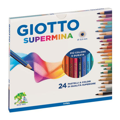 Confezione Matite Colorate Giotto Supermina 24pz