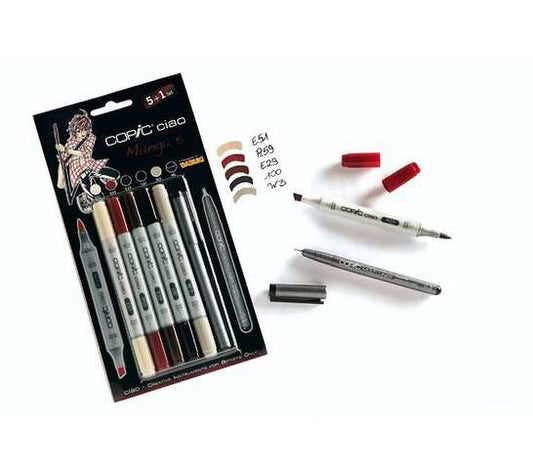 COPIC Ciao Set 5+1 “Manga 5” 22075562