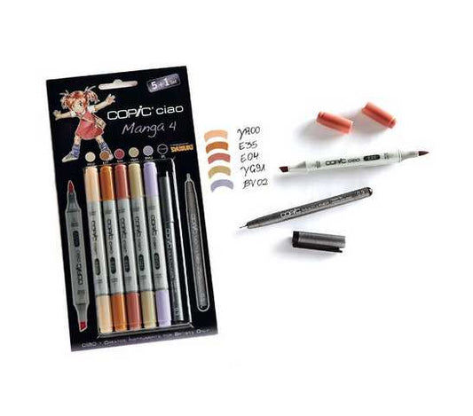 COPIC Ciao Set 5+1 “Manga 6” 22075563