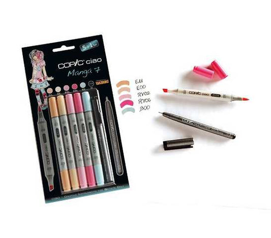 COPIC Ciao Set 5+1 “Manga 7” 22075564