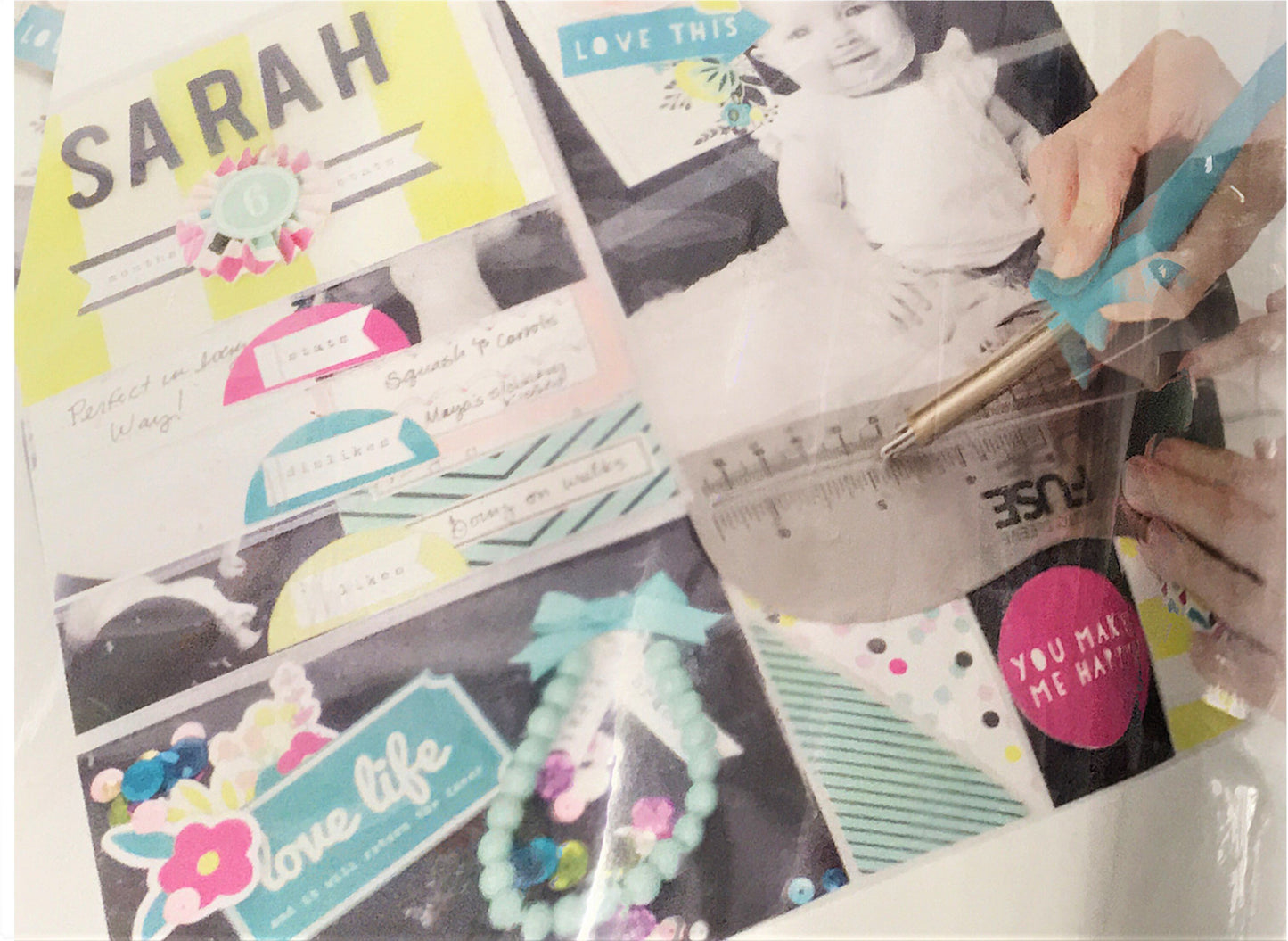 Crea copertine per foto - Fuse Photo Sleeve Tool - We R -  662531