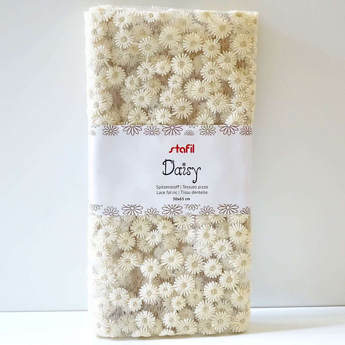 Tessuto pizzo Daisy 50x70