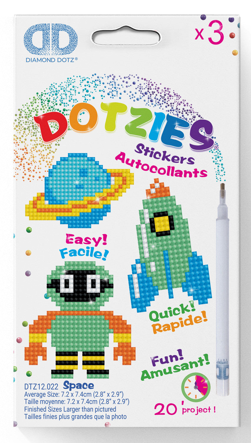 Diamond Dotz Dotzies Space DTZ12.022
