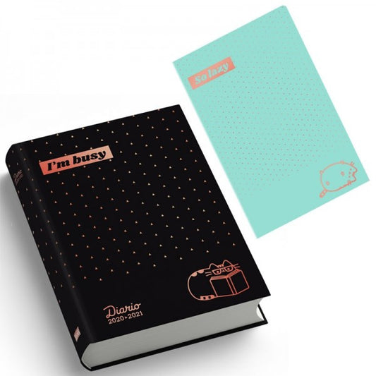 Diario 2020 - 2021 Pusheen Sparlkling Gold Tiffani S100432