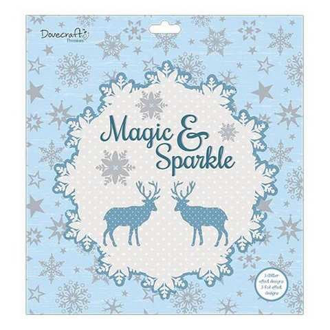 Dovecraft Premium Magic & Sparkle 12x12 FSC Paper Pad DCPAP025X16