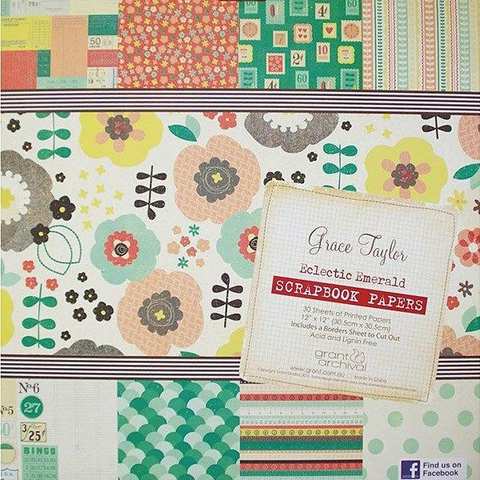 Eclectic Emerald 30x30cm (12"x12")