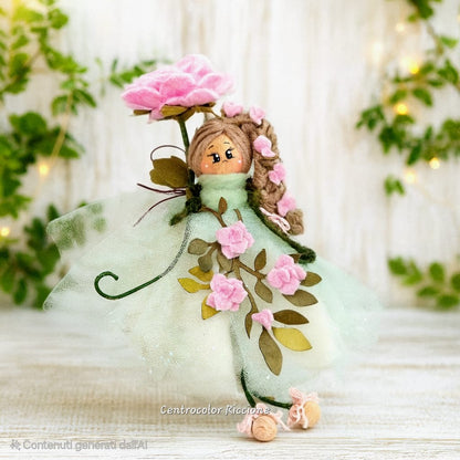 Kit Fatine dei fiori Rosi