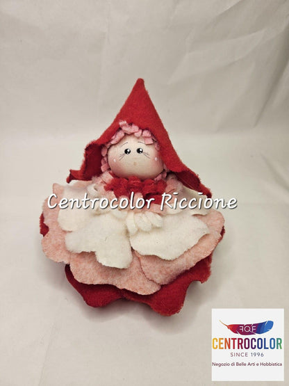 Kit 2 Fatine dei fiori con panfeltro