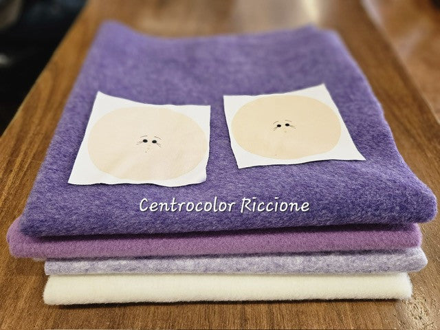 Kit 2 Fatine dei fiori con panfeltro