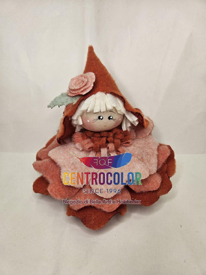 Kit 2 Fatine dei fiori con panfeltro