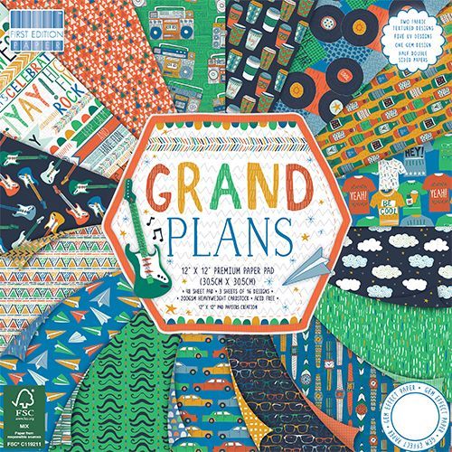 FEPAD158 Grand Plans 30x30cm