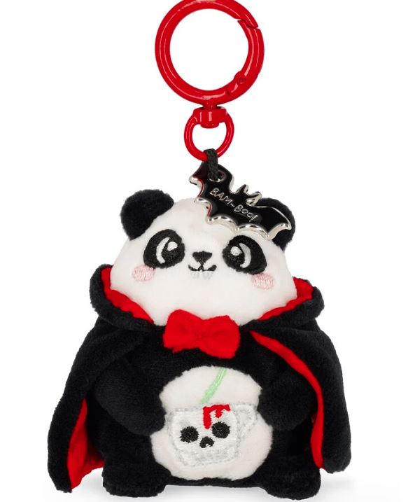 Portachiavi di Peluche Panda "Bam-Boo!" Halloween - Tiny Super Soft!