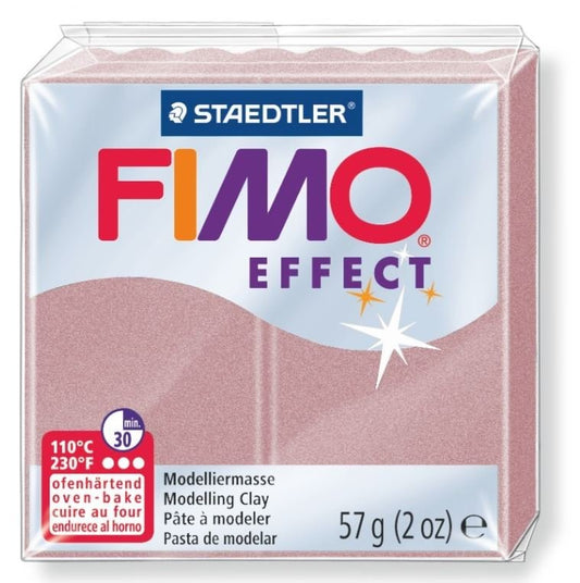 FIMO EFFECT ROSA DORATO PERLATO 207