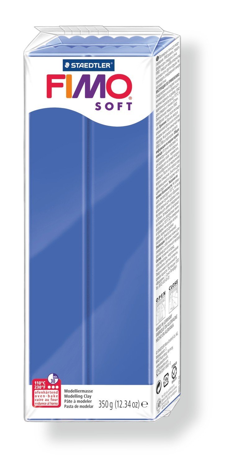 FIMO SOFT BLU BRILLANTE 33 - 350 gr