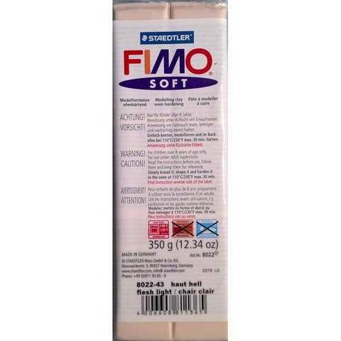 FIMO SOFT CARNE 43 - 350 gr