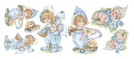 FOMMY DECO' folletto azzurro cm.13x30  (GDTES002)