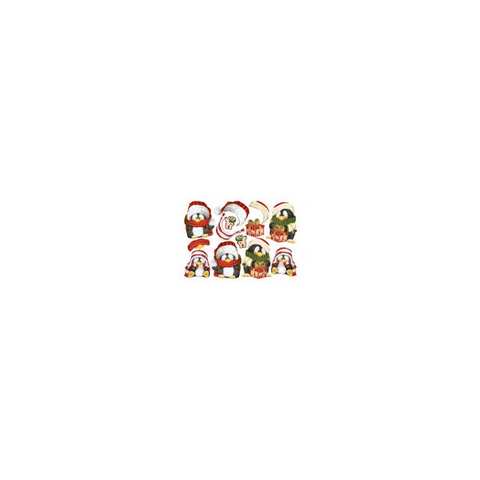 FOMMY DECO' tema pinguini cm.20x30 cf.1pz. (GDTEM007)