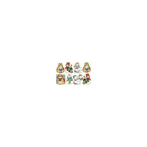 FOMMY DECO' tema pupazzi neve cm20x30 cf.1pz. (GDTEM012)