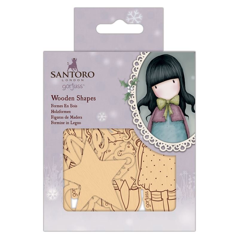 Formine in legno decorative Gorjuss Santoro (20 pz.) - GOR 174900