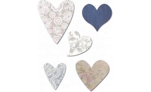 Fustella alta acciaio Wiler - CUORI - SRD007