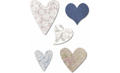Fustella alta acciaio Wiler - CUORI - SRD007