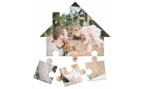 Fustella alta acciaio Wiler - PUZZLE CASA- SRD019