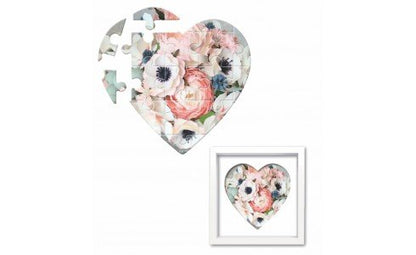Fustella alta acciaio Wiler - PUZZLE CUORE- SRD018