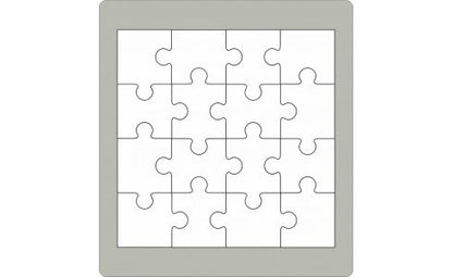 Fustella alta acciaio Wiler - PUZZLE QUADRATO - SRD017