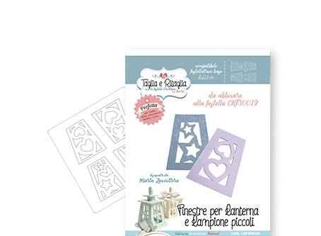 Fustella Creattiva CRFS0020 Finestre per Lanterna e Lampione piccoli