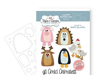 Fustella Creattiva Gli Amici Animaletti CRFS000400