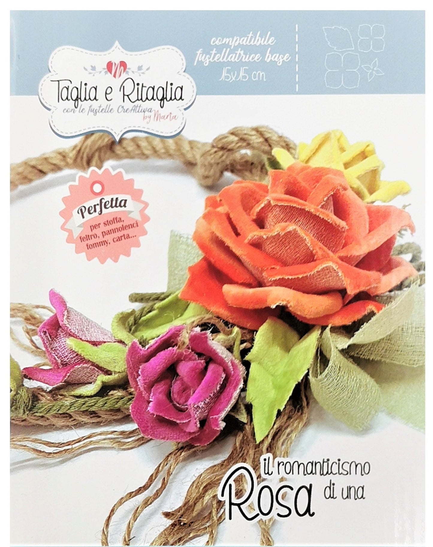 Fustella Creattiva IL ROMANTICISMO DI UNA ROSA