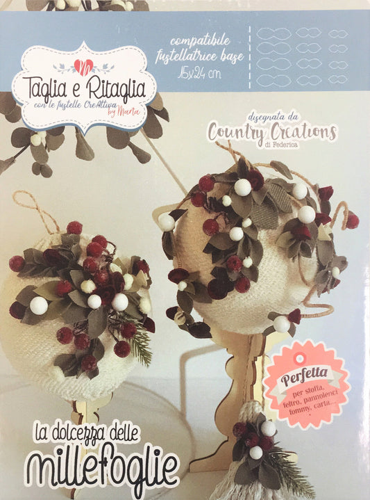 Fustella Creattiva La dolcezza delle Millefoglie 15x24 cm