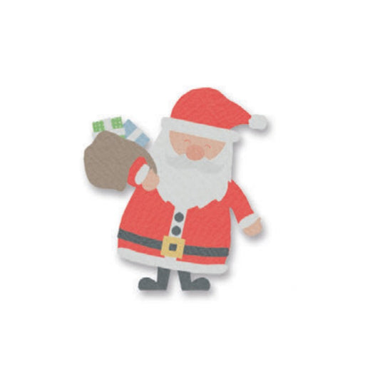 Fustella L sizzix 662329 Babbo natale con regali