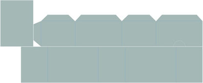 Fustella Sizzix Socreboards XL Die 663633 SCATOLA, CASSETTO