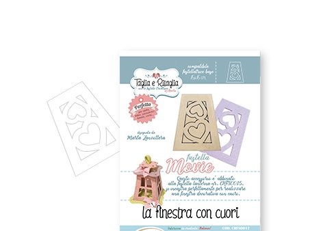 Fustella Creattiva CRFS0017 La finestra con cuori
