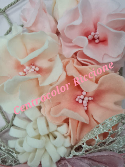 kit Ghirlanda Acchiappasogni con peonie